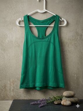 lululemon athletica Emerald Green Racerback Tank